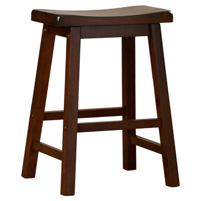 Hooria Solid Wood Counter Stool