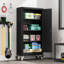 Durable Steel Garage Storage Cabinet with Wheels, Tool Cabinet Rolling with Adjustable Shelves-1577458400-1577458401