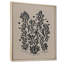 «Black and Brown Natures Coastal Essence», art sur toile corail, art mural bord de mer noir-130379993-130379973-130379975