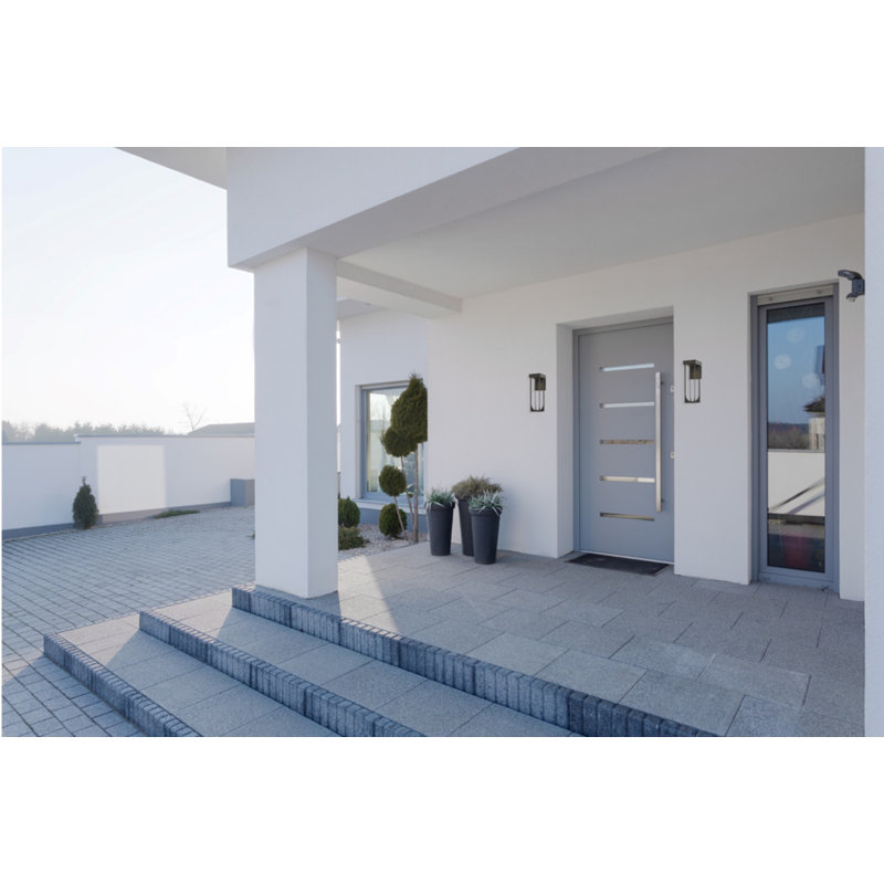 Applique murale d'extérieur 1 LT noir mat Optika Kalco