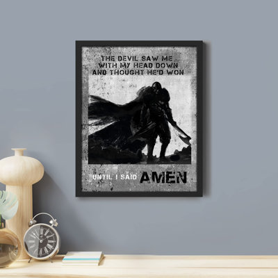 " Christian Warrior Mars Dark Knight Hero "