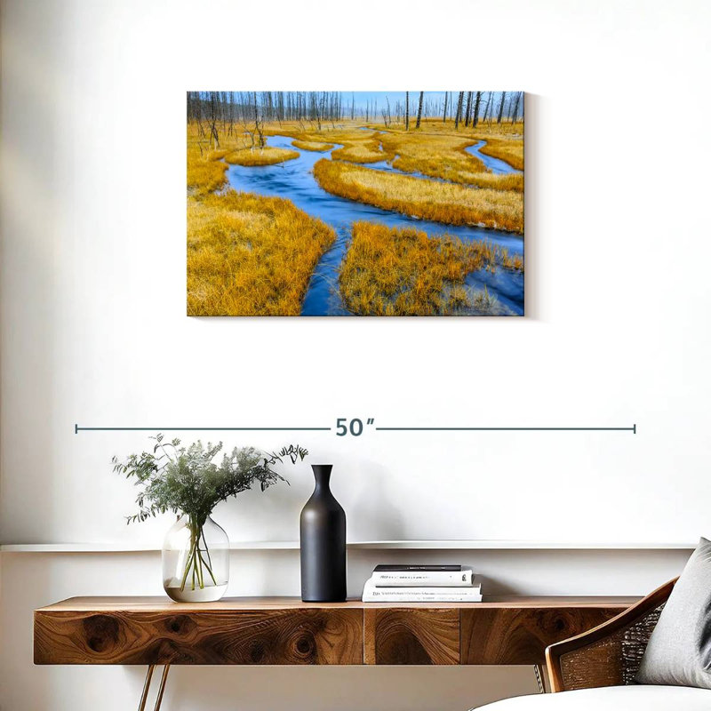 Alvord Yellowstone Frosty Meadow, H 20 po x l 30 po
