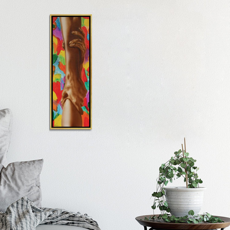 Impression « Brothers Keeper » par Fred Odle, H 36,00 po x l 12 po x P 1,5 po, Toile encadrée d'or