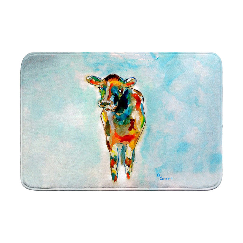Betsy's Cow Bath Mat