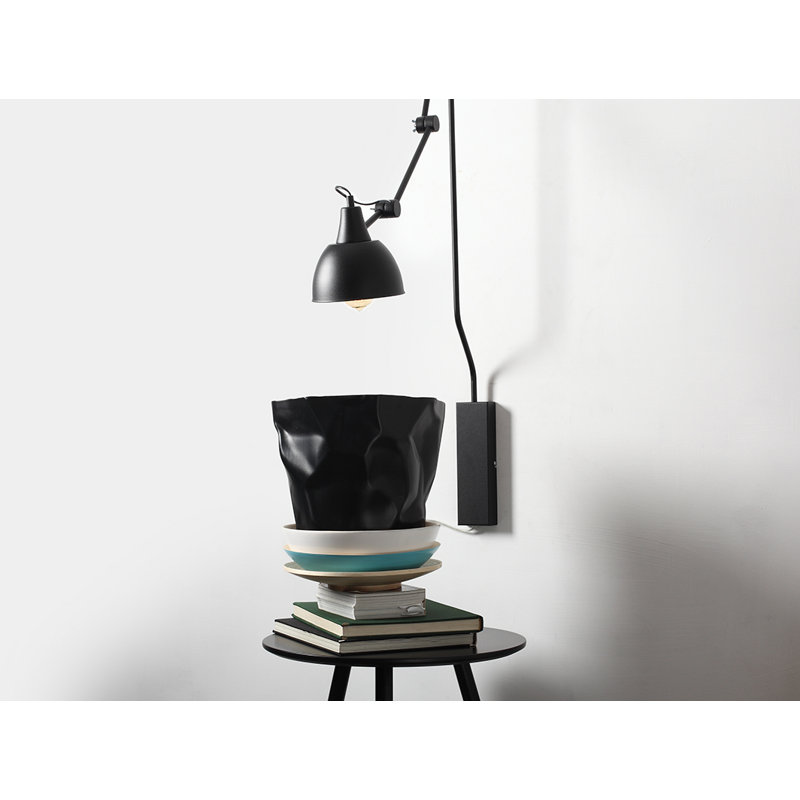 Culpeper Armed Sconce, Black