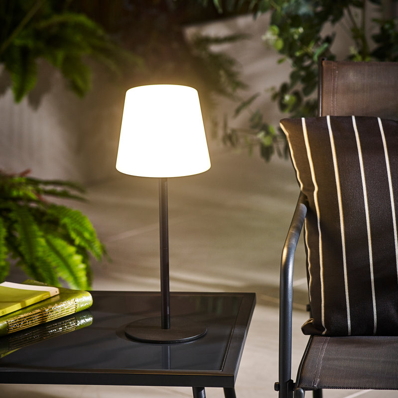 Lummus Black Outdoor Table Light