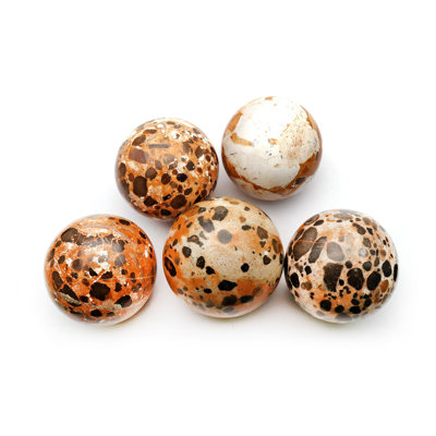 Natural Polished Gemstone Sphere, Large Decorative Accent, Crystal Ball, 50mm