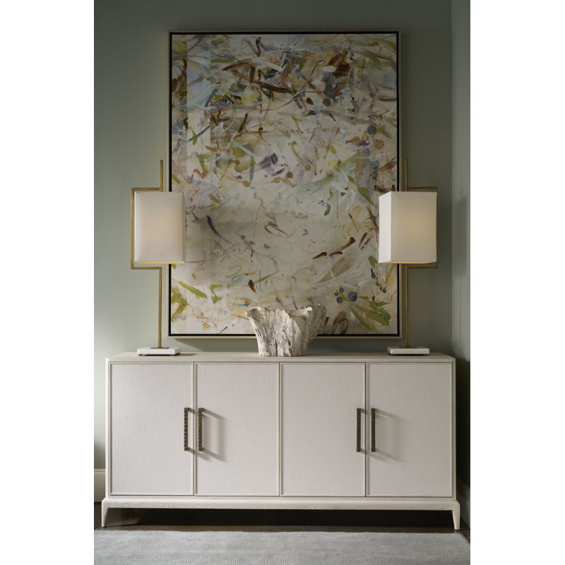Stuart Credenza with Wallpaper, Sandbar