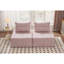 Canapé modulaire à assise profonde avec dossier réglable - canapé compressible en chenille de 39,37 po pour salon, chambre à coucher, salon (2 pièces), rose-339993358