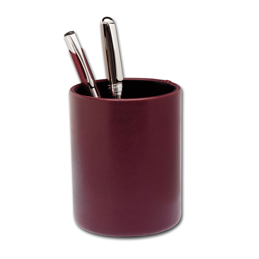 7000 Series Contemporary Style Leather Pen Holder Dacasso