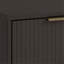Table de chevet gris anthracite