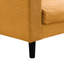 Canapé de 74 po à haute résilience avec 3 sièges, coussin moelleux et structure en bois pour la maison - salon orange, chambre à coucher, siège de bureau, revêtement confortable, structure en bois, dortoir-611234052-611234055-611234054