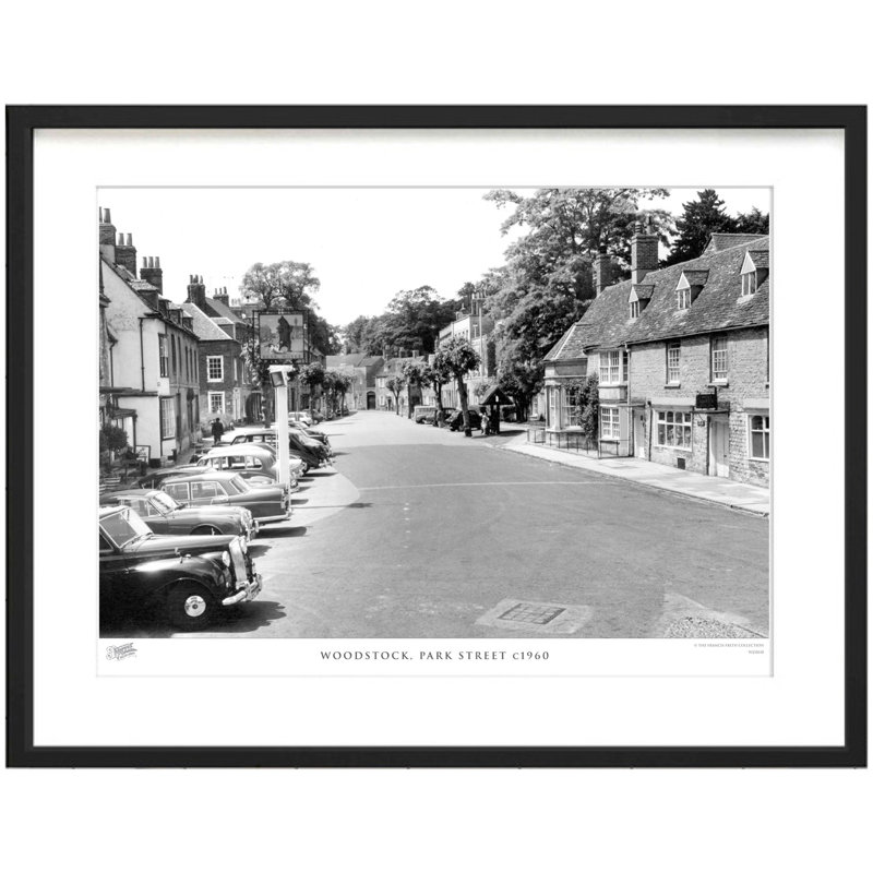 Woodstock, Park Street C1960 by Francis Frith - Single Picture Frame Print, 45cm H x 60cm W x 2.3cm D