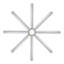 Ventilateur de plafond intelligent intérieur / extérieur à 8 pales avec commande murale et ensemble d'éclairage inclus, fonctionne avec Alexa et l'application iOS ou Android-32650311-32650310-121976042