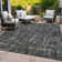 Machine Washable Indoor/Outdoor Bernadette ACN2130 Striped Rug