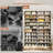 Tall Shoe Storage Cabinet, 10 Tiers Wood Shoe Rack-90480700