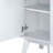 Modern Tall Storage Cabinet with Adjustable Shelves and Drawer-1973526844