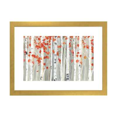 «Red Leaves» par Allison Pearce - reproduction d'art