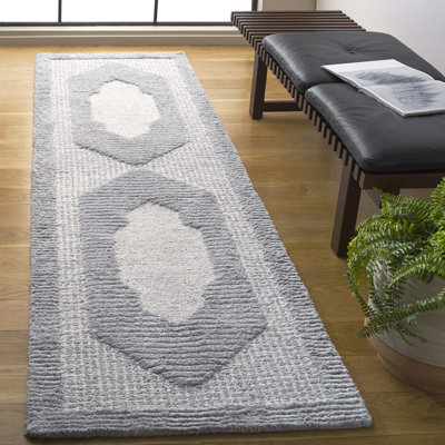 Tapis gris Aydelotte 807