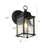 1-Light Matte Black Outdoor Wall Sconce