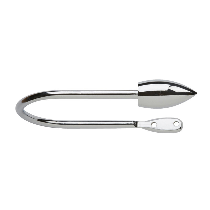 Curtain Holdback, 0.28cm H x 14cm W x 10.7cm D, Chrome