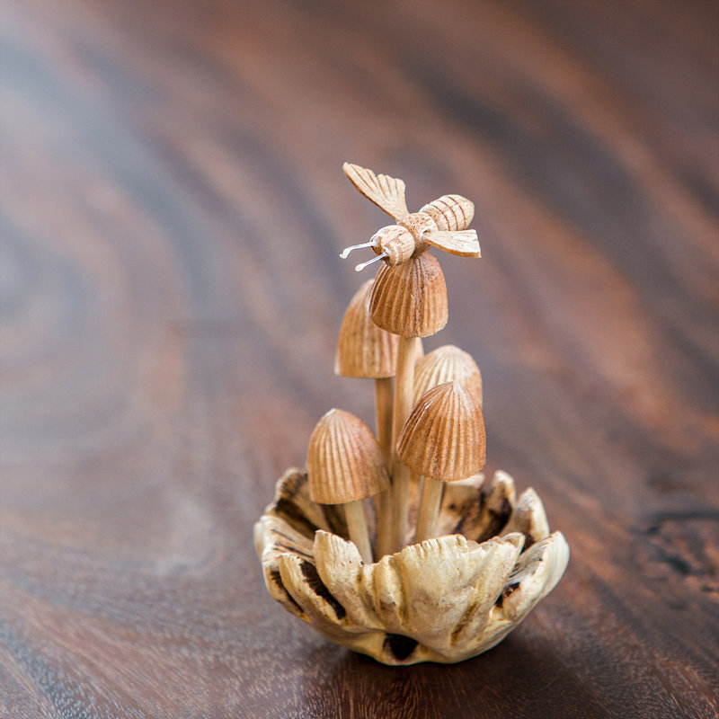 Parasit abeille sur les champignons H 6 "