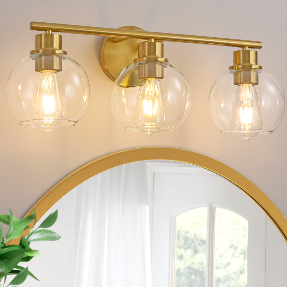 Aanay Dimmable Bathroom Vanity Light Latitude Run® Number of 