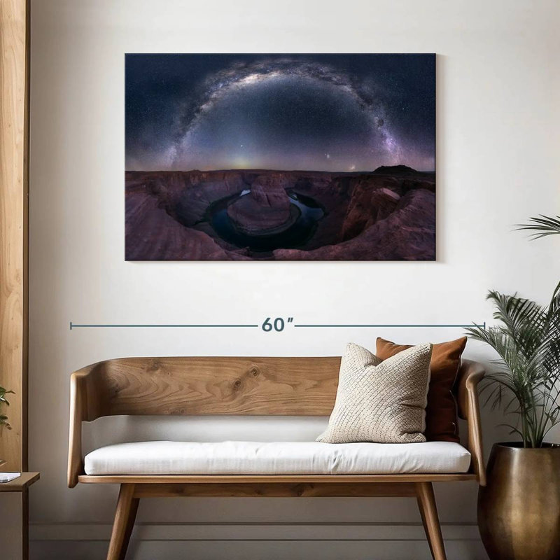 Starlit Horseshoe Bend, H 30 po x l 45 po