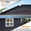 Abri de rangement 12 po x 23 po en métal