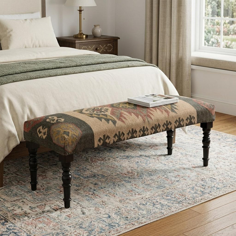Banc rembourré Gracie Mills