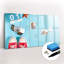 Magnetic Memo Board Whiteboard - 120 x 60 cm - With Marker and Magnets - The first day of summer