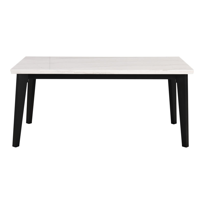 Woburn Rectangular Marble Dining Table, Counter Height (31" Height)