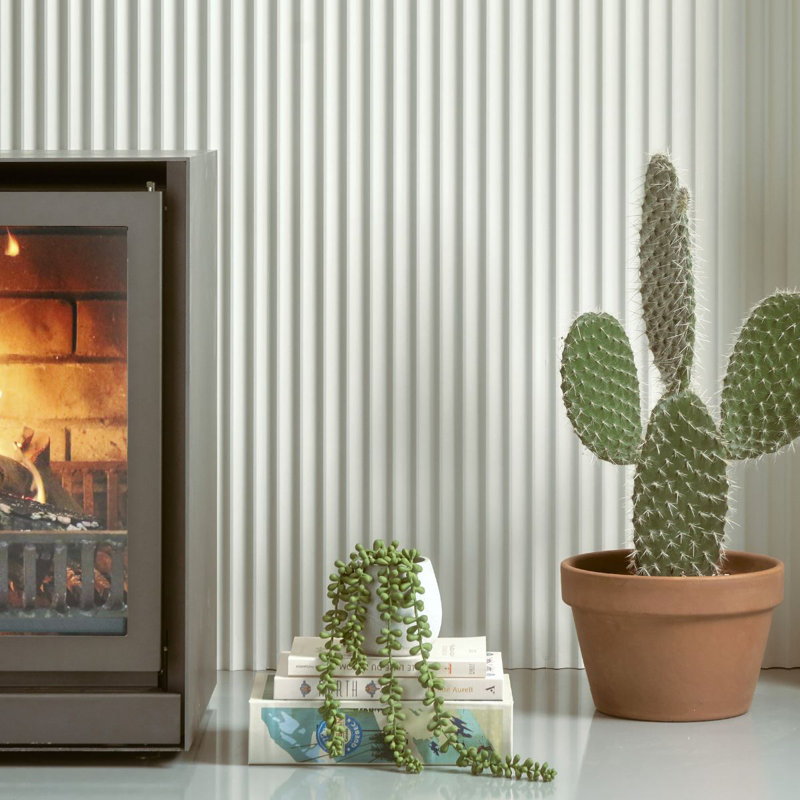 Interbois Lambris DUNE-S - MDF avec apprêt blanc (2 mcx/pqt) 3/4" x 3-7/16" x 96"