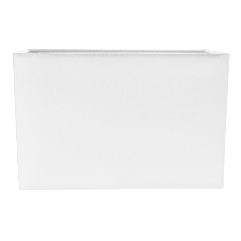 Contemporary and Stylish Linen Fabric Lamp Shade, White