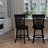 Collinsworth Swivel Upholstered Counter Stool