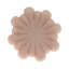 Bol décoratif décoratif en forme de fleur pour la maison - Bol décoratif moderne pour chambre, table d'appoint ou tablette - 7 po, rose