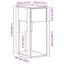 74cm H x 30cm W CPU Holder