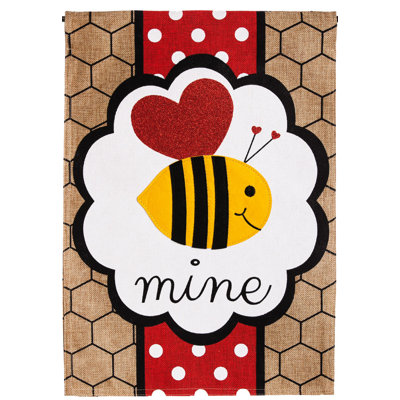 Downe Double Sided 18'' H x 12.5'' W Burlap Animal Garden Flag