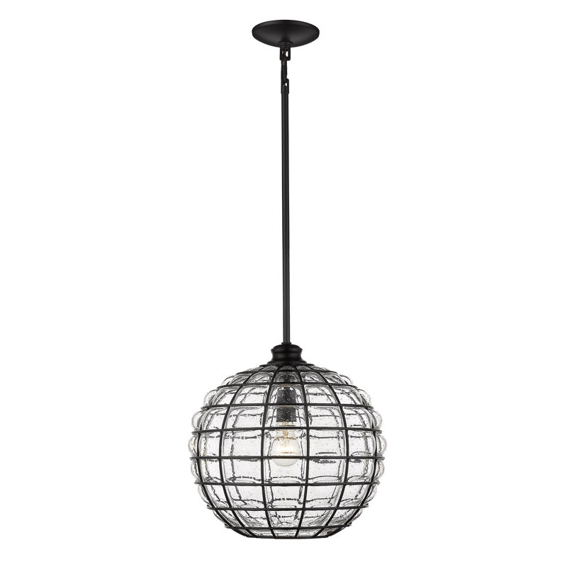 Luminaire suspendu sphère 1 lumière Arinze