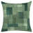 Praia 22" Fabric Green  Throw Pillow
