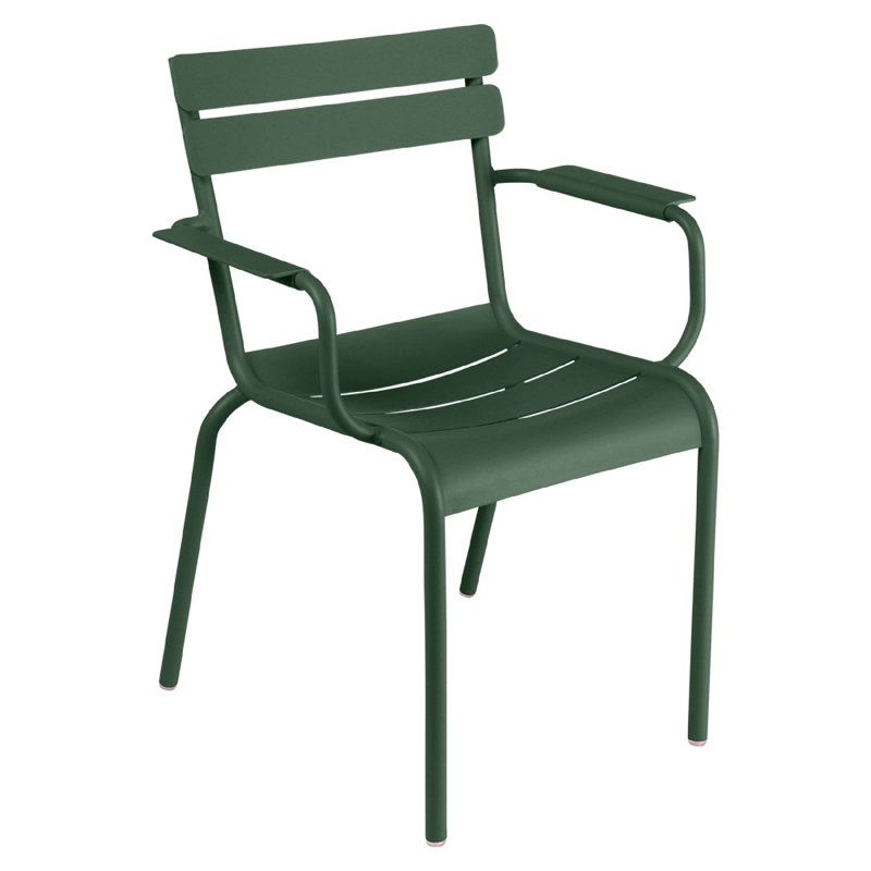 Luxembourg Outdoor Dining Armchair, Cedar Green