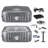 4-Seat Inflatable Pool Spa - Portable Hot Tub Spa with Light and Remote Control
