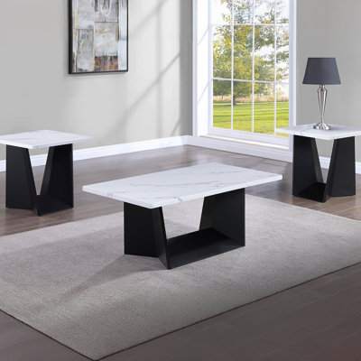 Ensemble de tables basses 3 pièces