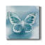 Toile tendue avec châssis Beryl Butterfly IV-Premium - prête à être accrochée