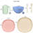 Amairany 56 Piece Dinnerware Set - Service for 8