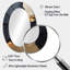Minimalisme chrome doré et noir Poteries II - miroir mural ovale doré-936415972