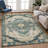 Machine Washable Indoor/Outdoor Chantille ACN2875 Global Rug-1237932475-1237932467