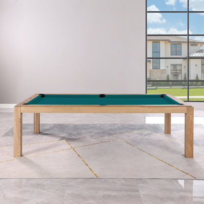 Table de billard en ardoise avec plateau de salle à manger Olivia