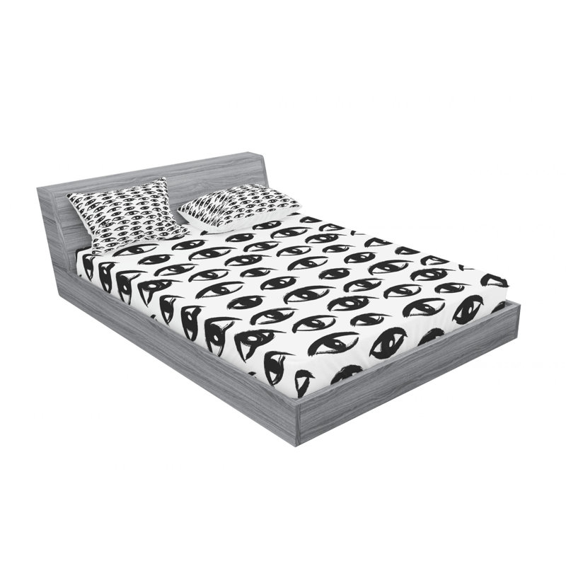 Microfiber Sheet Set, Full Sheet Set with Fitted Sheet