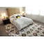Rumi Ikat Hand-Knotted Silk Sunburst/Gray/Black Area Rug